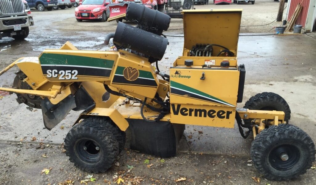 Vermeer stump grinder