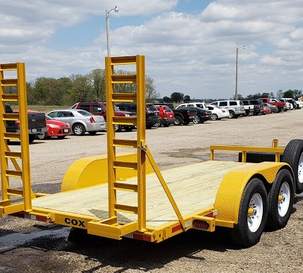 Cox 2020 Skid Steer Trailer 6ft